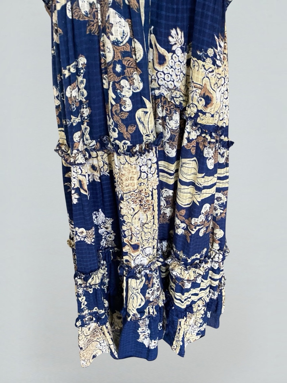 Urban Outfitters UO Magnolia Ruffle Maxi Dress Size 4 - Picture 9 of 11